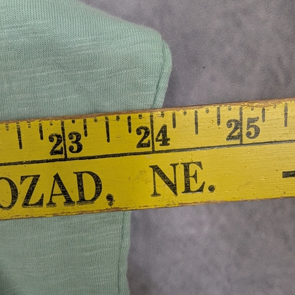 Lucky Brand Mint Green 2X Blouse With Delicate Beading - Picture 11 of 11